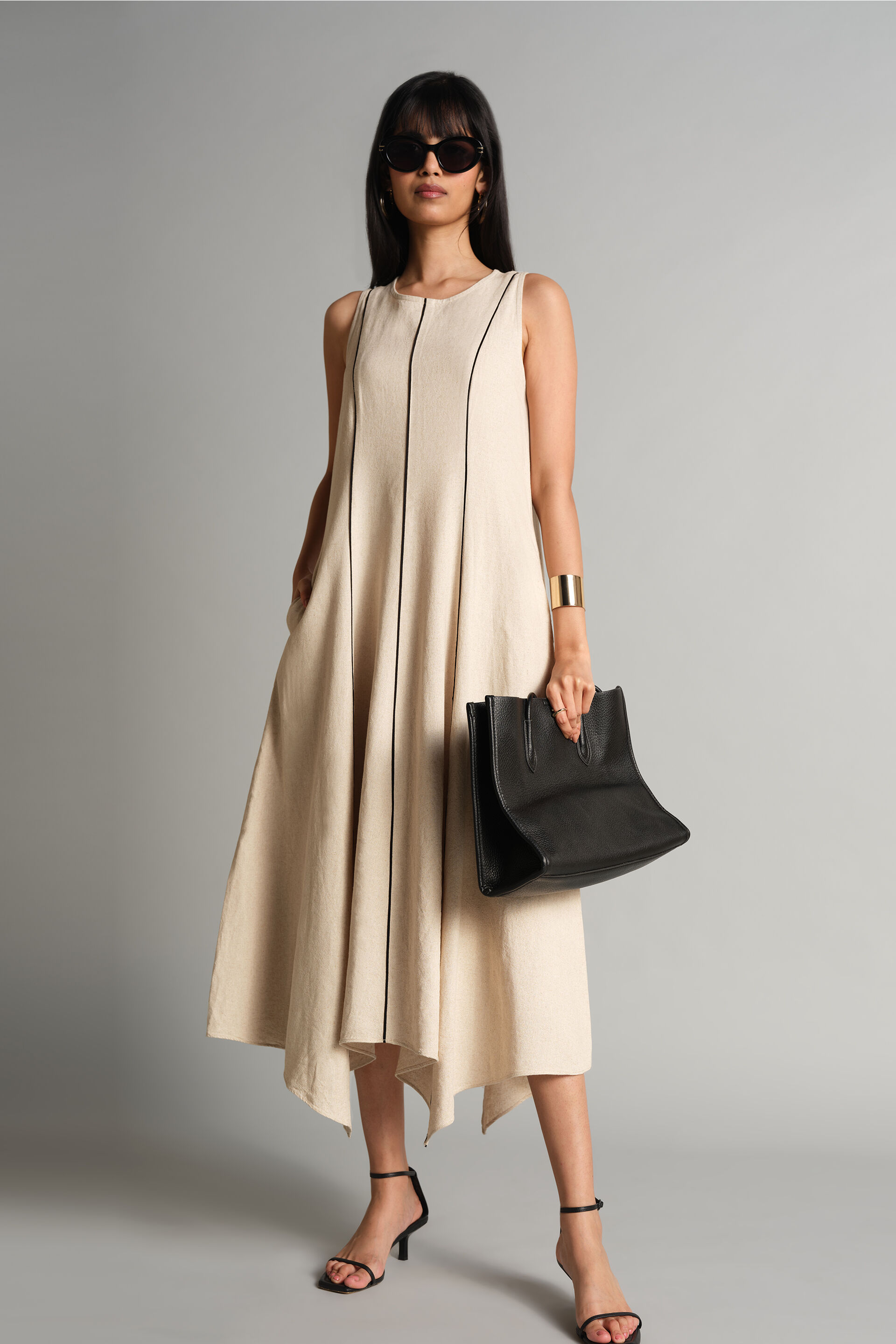 Time To Sway Natural Maxi Dress, Natural, image 4